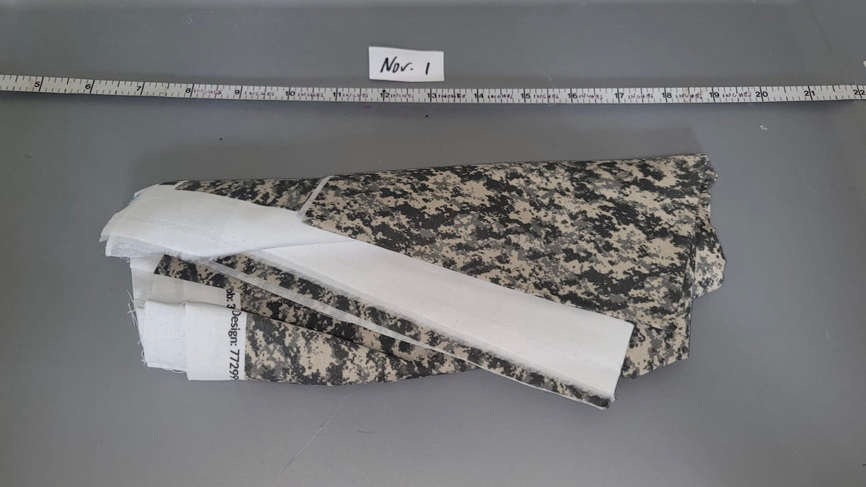 1:6 Scale Modern Era Camo Camouflage Fabric