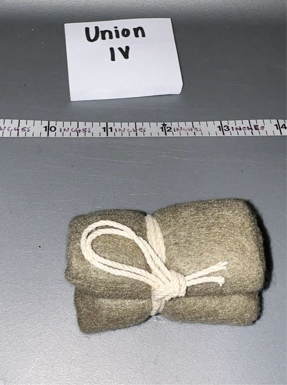 1/6 Scale Civil War Confederate Bed Roll -