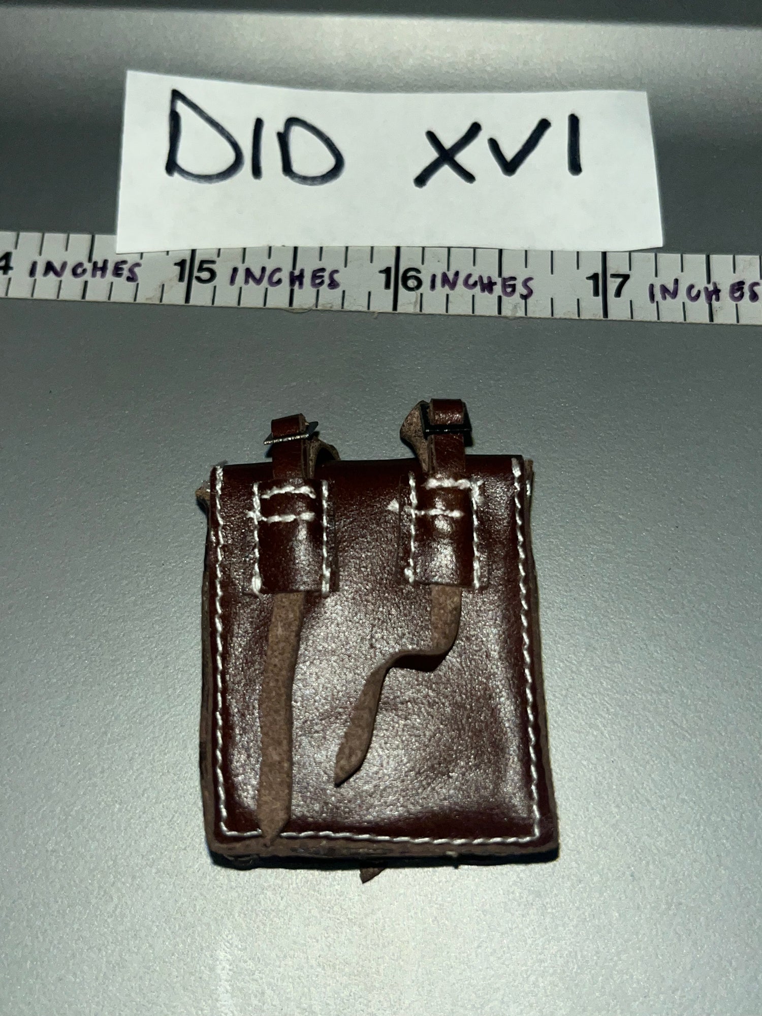 1/6 Scale WWII German Leather Map Case - Knight’s Cross - DID - Otto Skorzeny