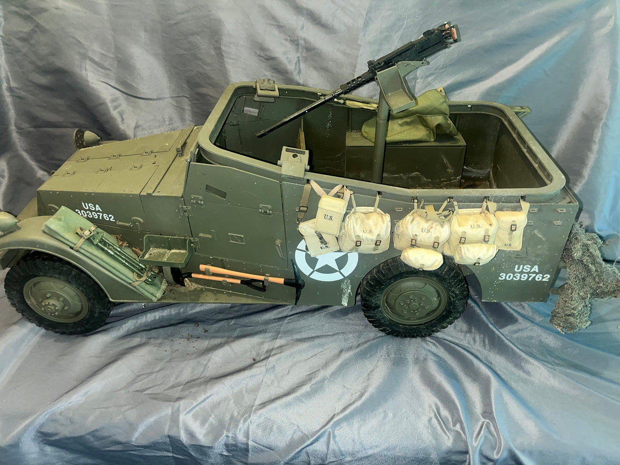 1/6 Scale WWII US White Scout Car - Ultimate Soldier - Weathered