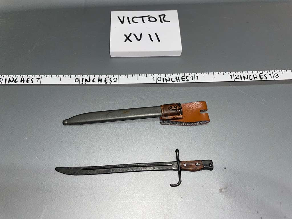 1/6 Scale WWII Japanese Bayonet and Sheath