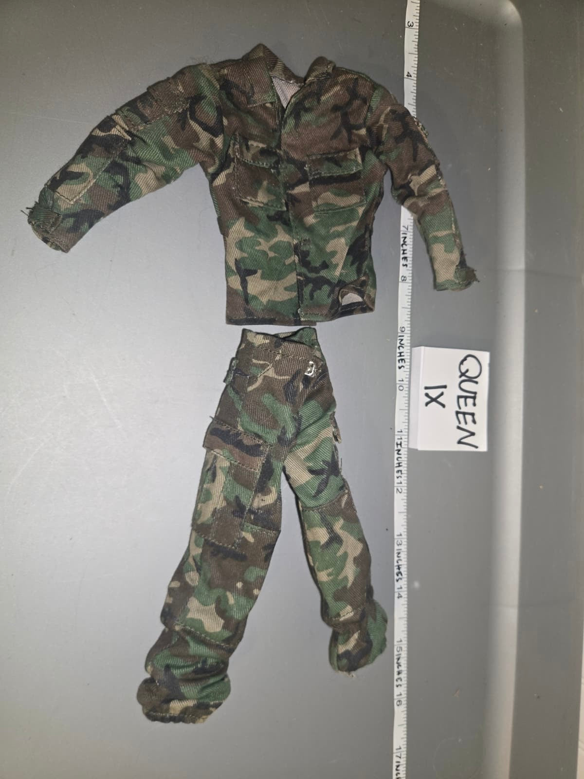 1:6 Scale Modern Era Woodland BDU Uniform