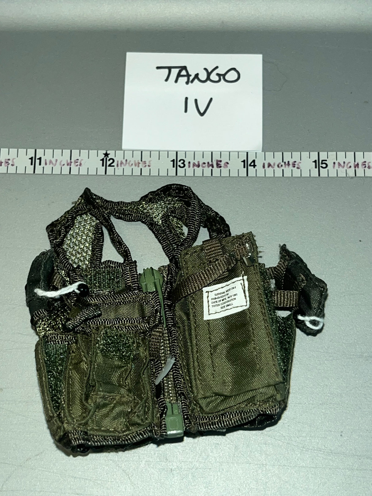 1/6 Scale Modern Era Pilot Flight Vest