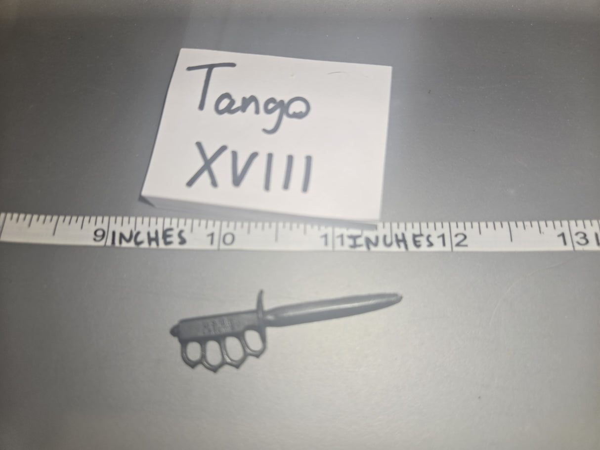 1:6 World War One WWII US Trench Fighting Knife