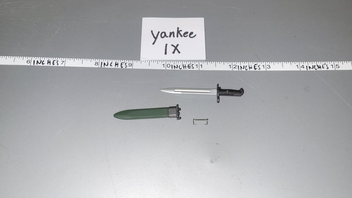 1/6 Scale WWII US M1 Bayonet and Sheath -