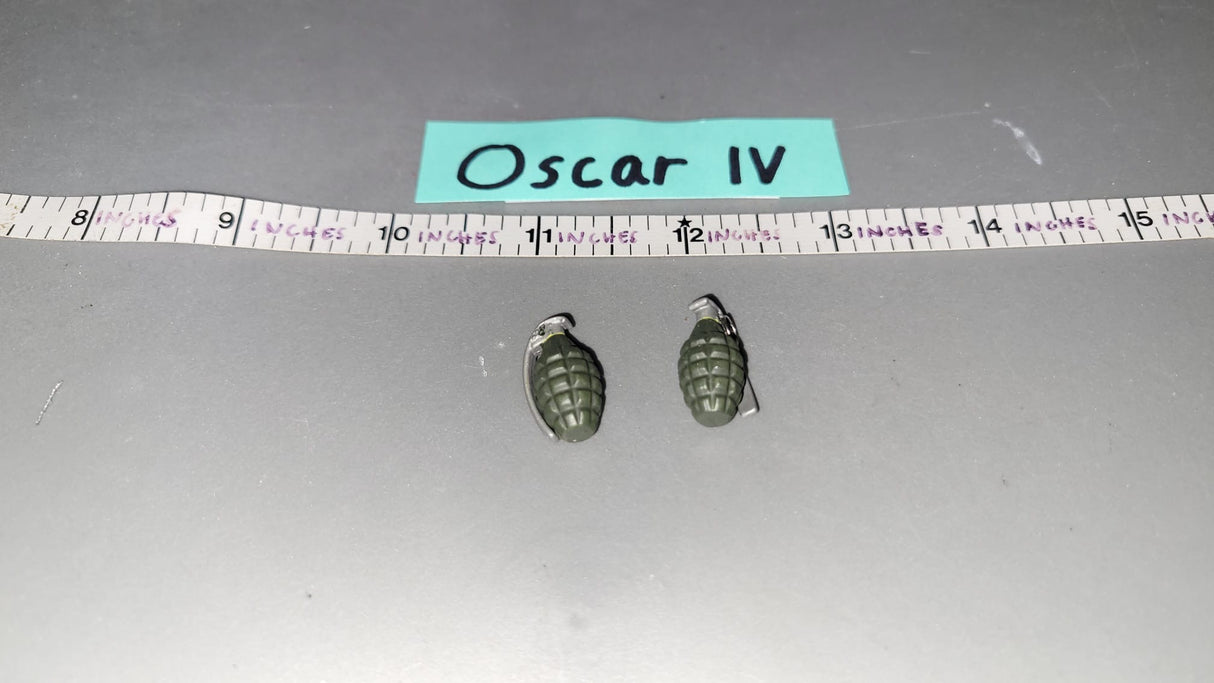 1/6 Scale WWII US Grenade Lot
