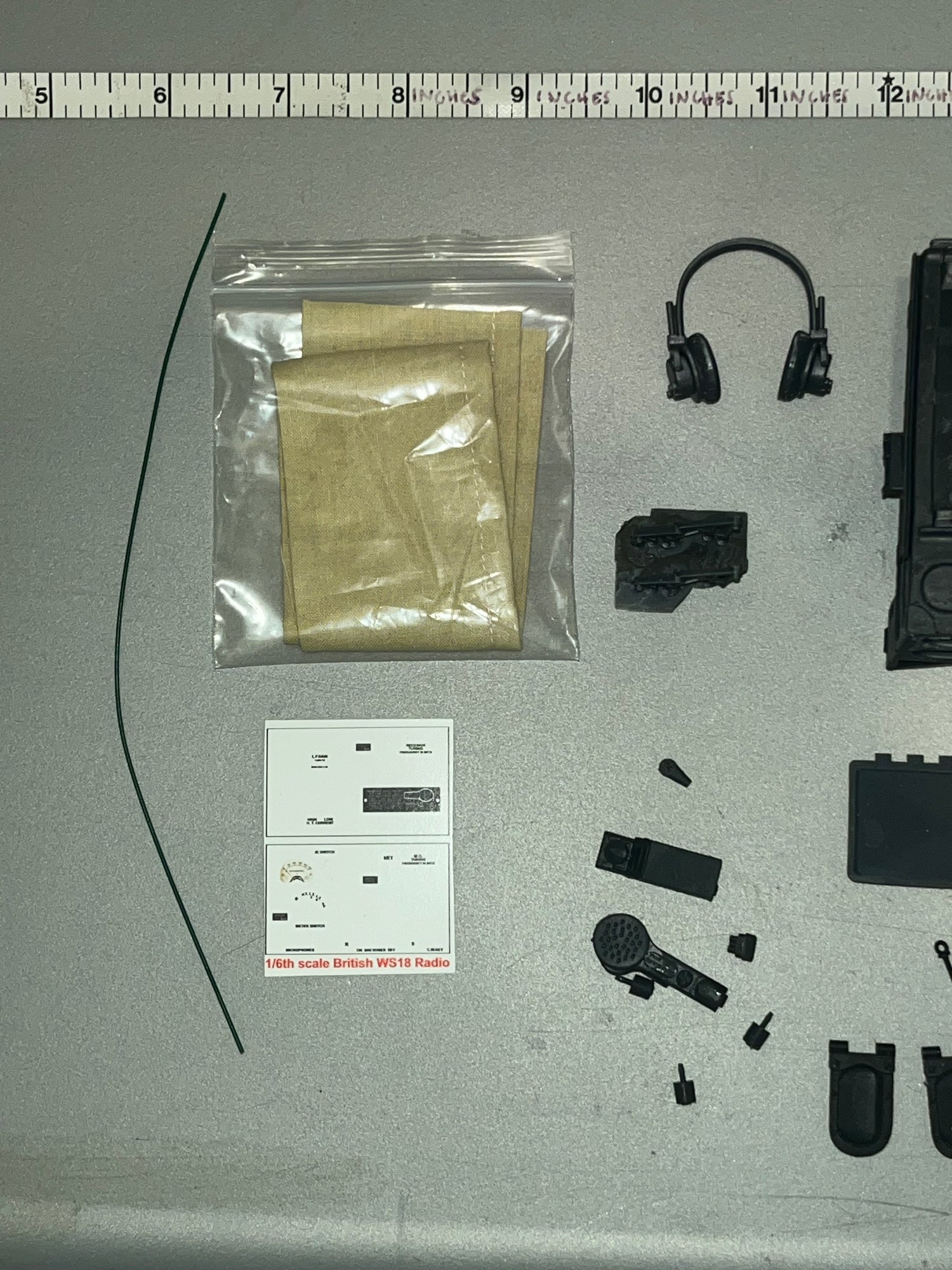 1/6 Scale WWII British Radio MK-18 - Model Kit - Juan’s One Sixth Exlcusives / Crusader Collectibes