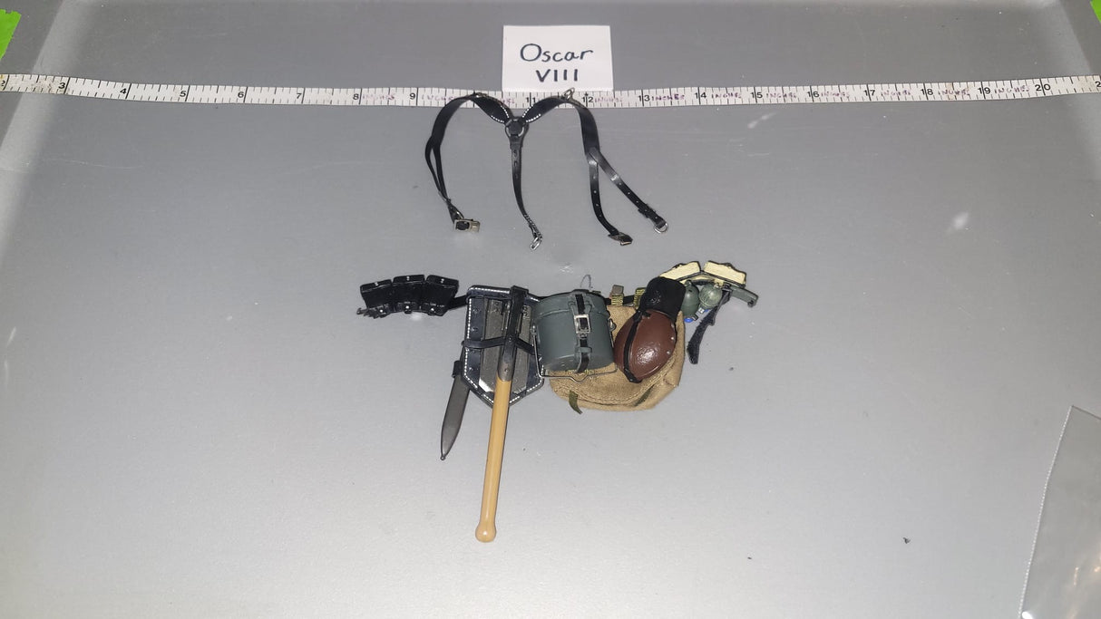 1/6 Scale WWII German Field Gear Lot