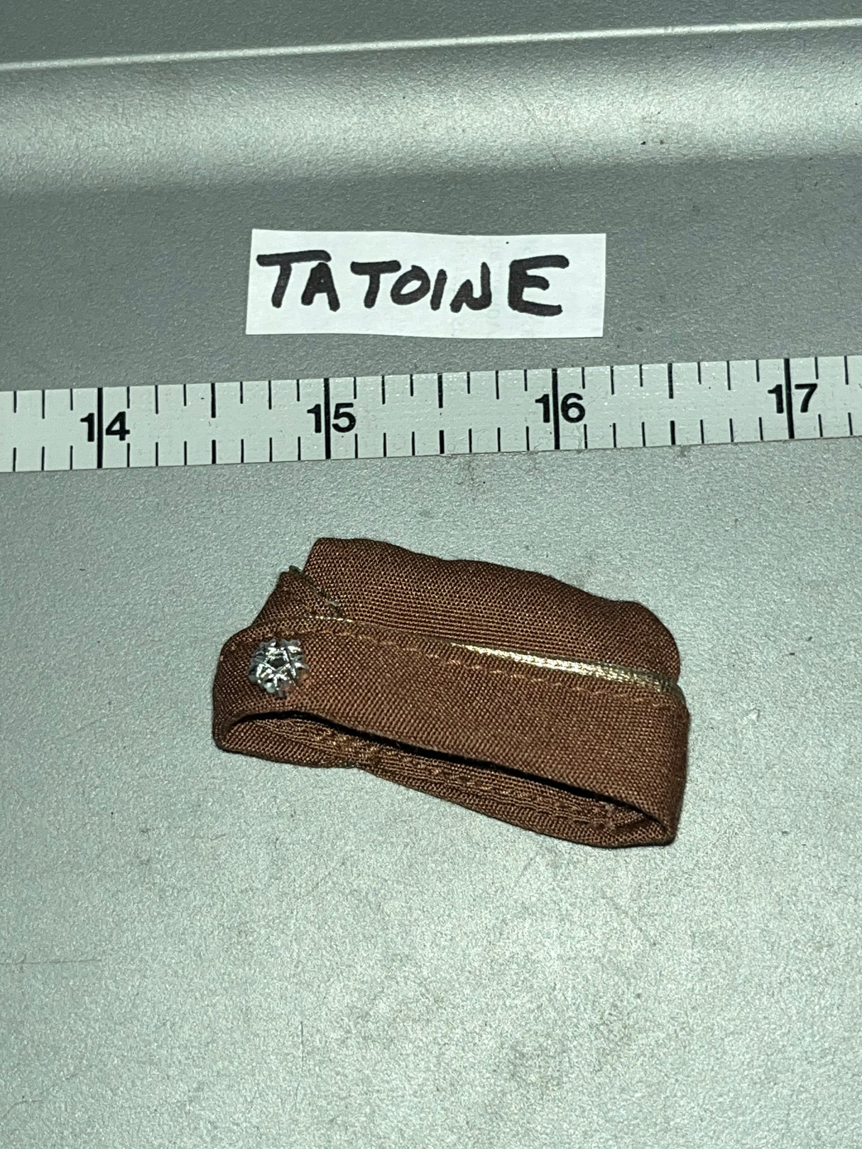 1/6 Scale WWII US Army Garrison Hat Side Cap General