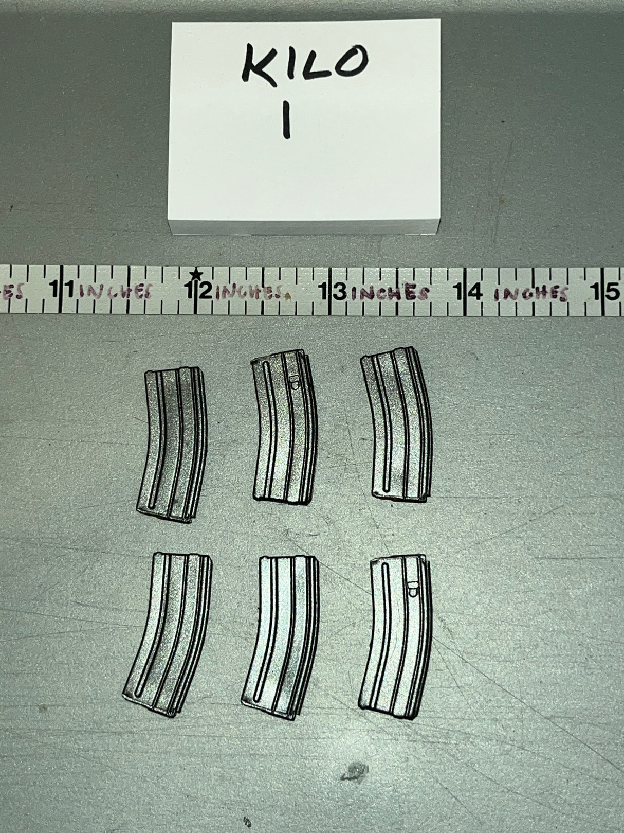 1/6 Scale Modern M-4 Magazine Lot - UJINDOU Devgru Operation Neptune Navy Seal