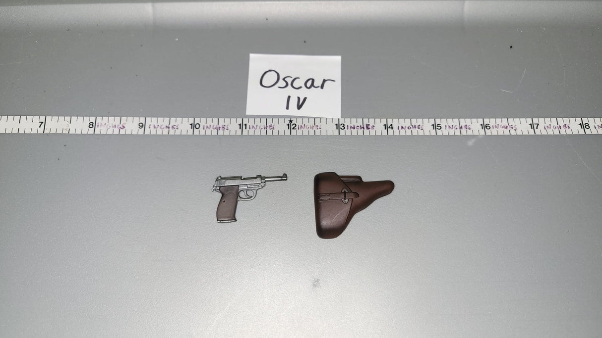 1/6 Scale WWII German Pistol and Holster