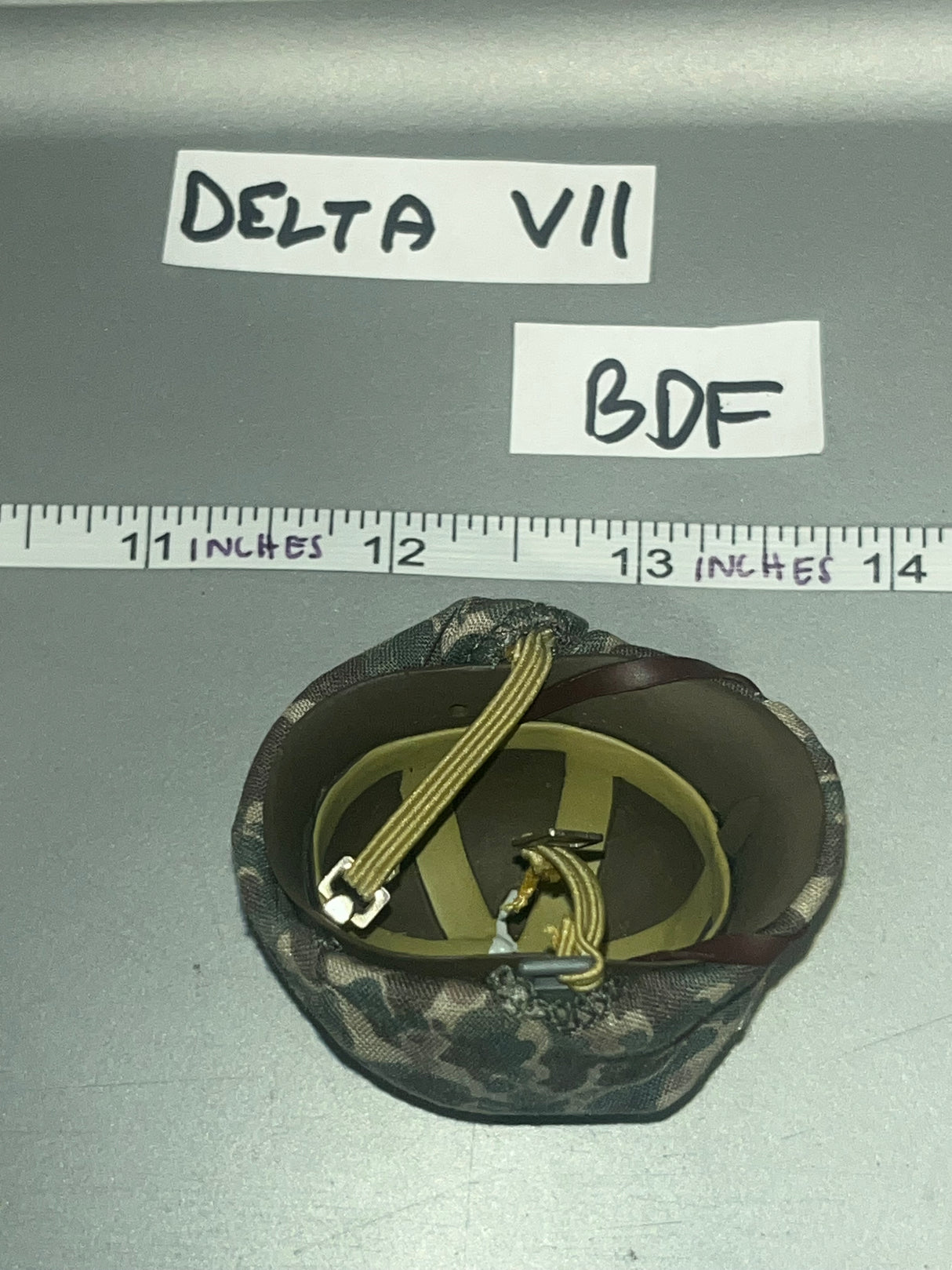 1/6 Scale WWII US Helmet - Marine - BDF