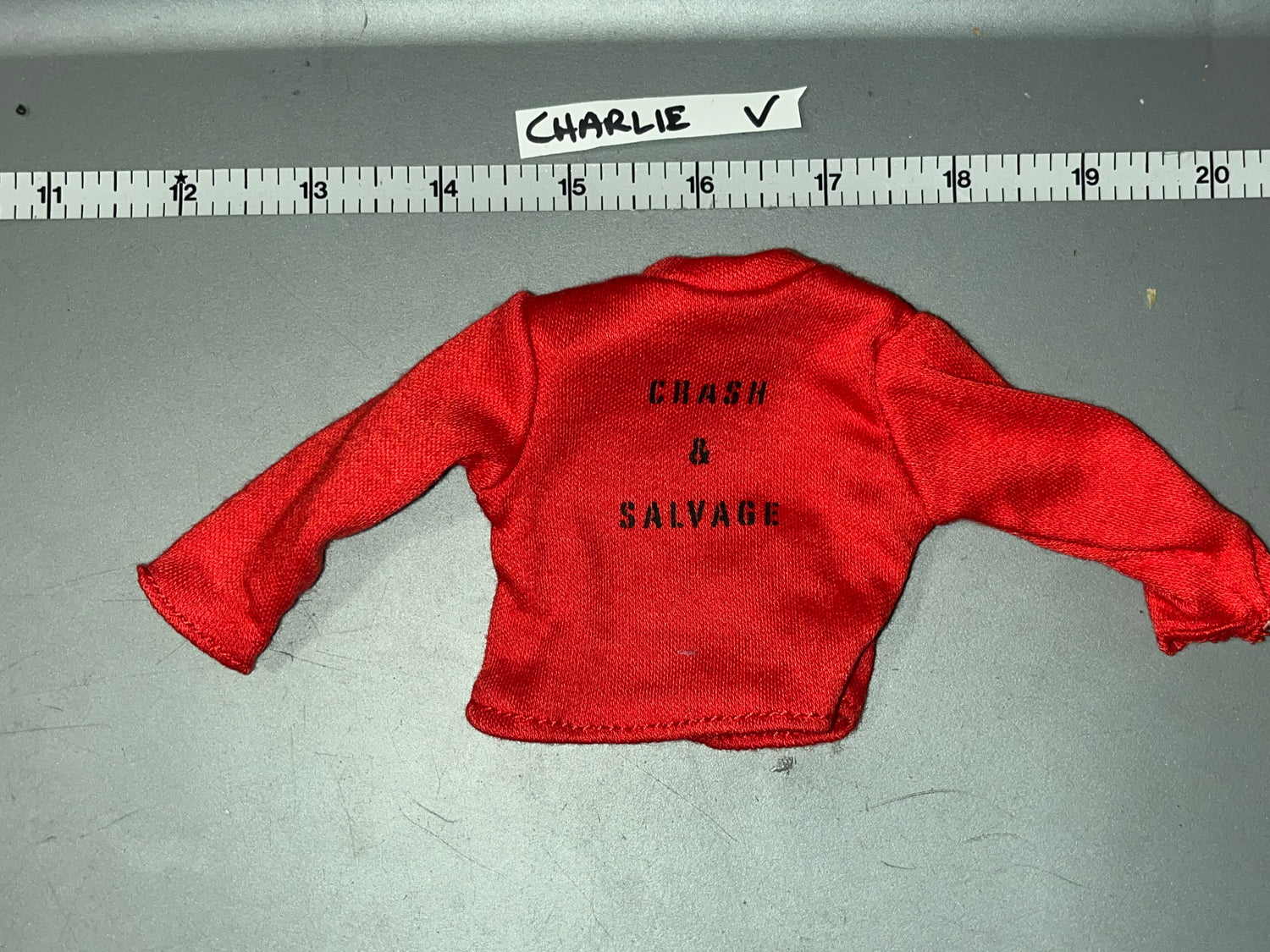 1/6 Scale Modern Era Crash Crew Firefighter Sweater - Navy