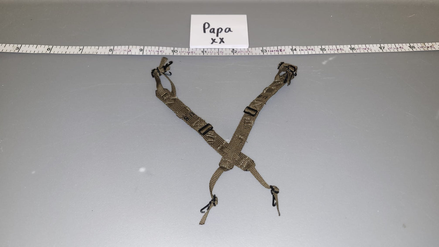1:6 WWII US Vietnam Suspenders