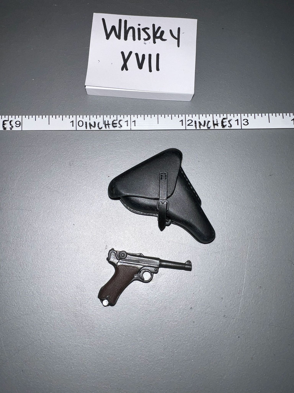 1/6 Scale WWII German Pistol and Holster