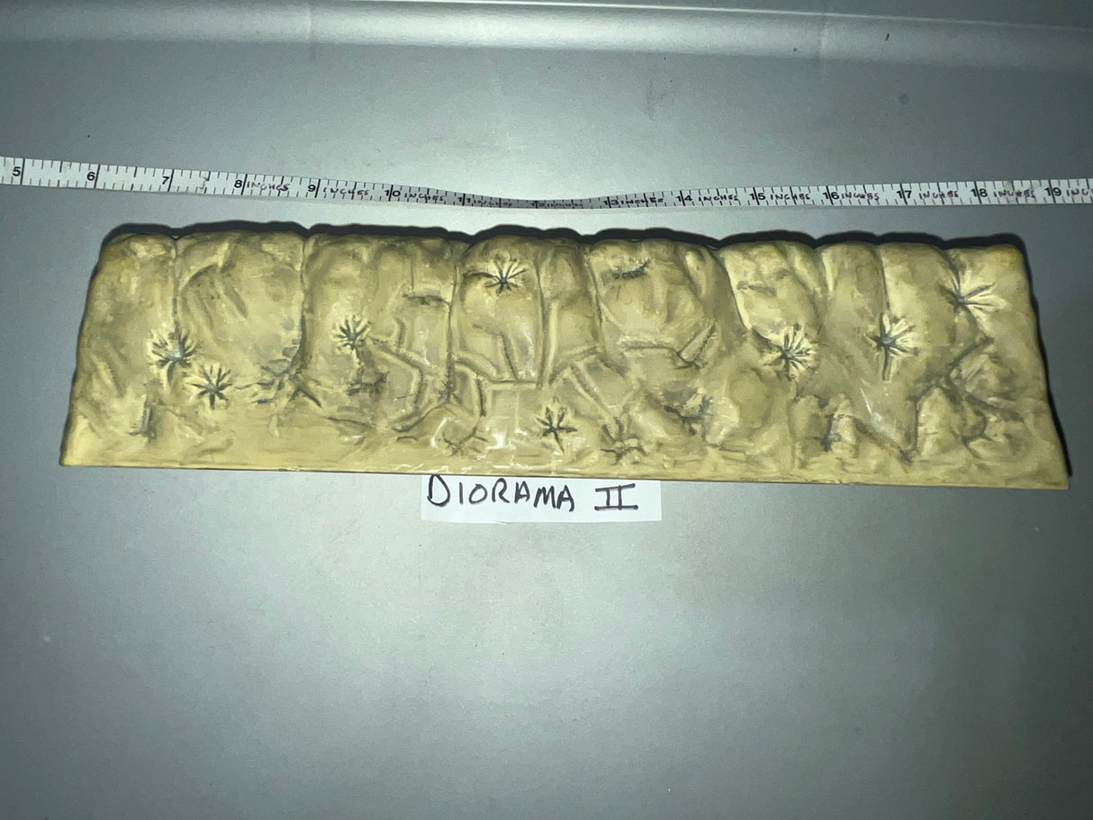 1/6 Scale Wall / Barrier / Fortification Section - Diorama Item