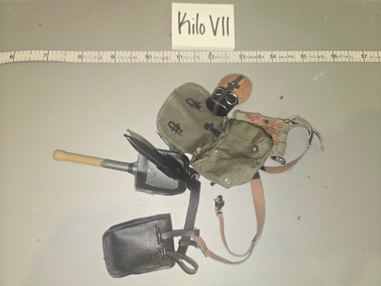 1/6 Scale WWII German Field Gear Lot