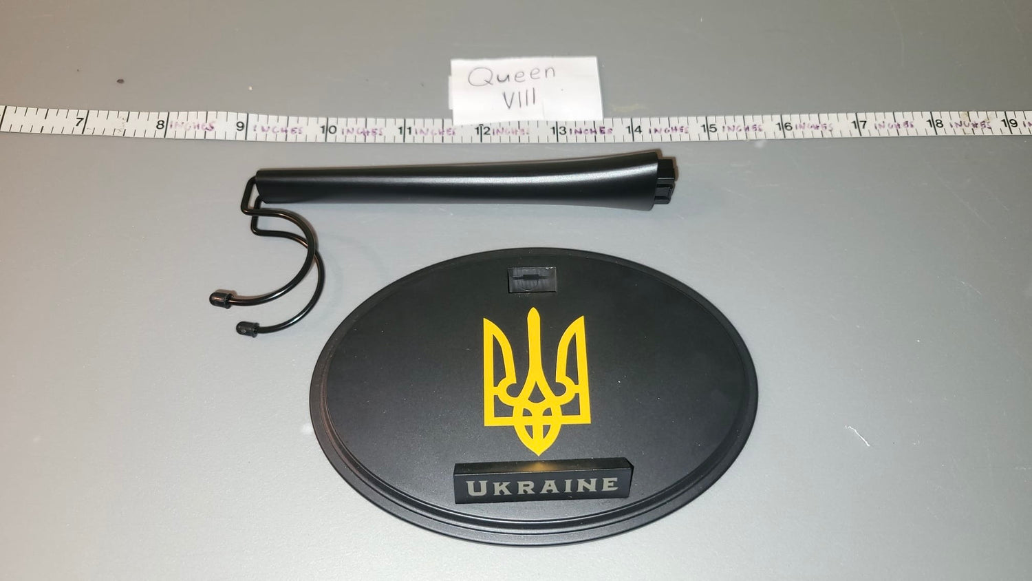 1/6 Scale Modern Era Figure Stand - Flagset Ukrainian