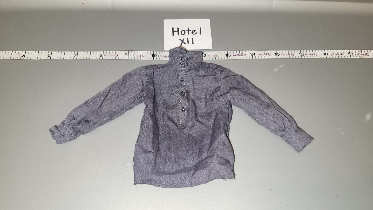 1/6 Scale WWII German Grey Work Shirt