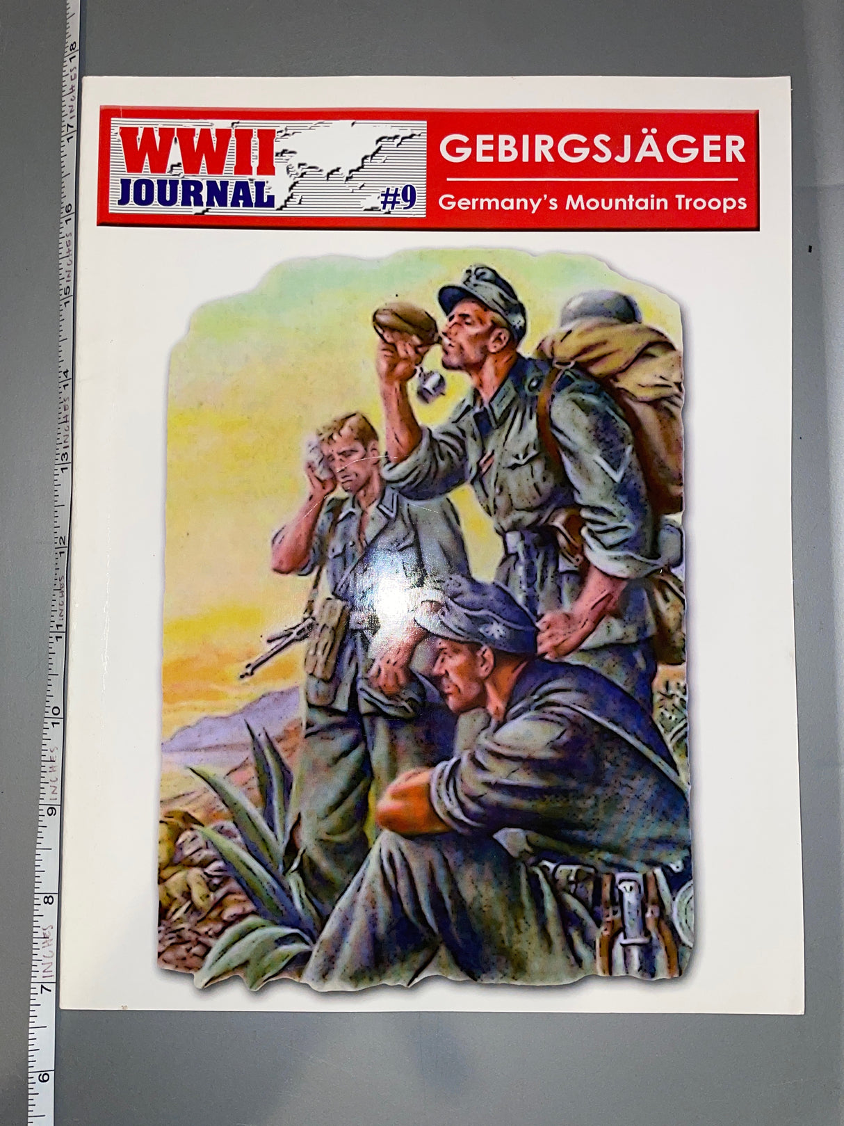 WWII Journal #9 Gebirgsjager German’s Mountain Troops - Reference Book