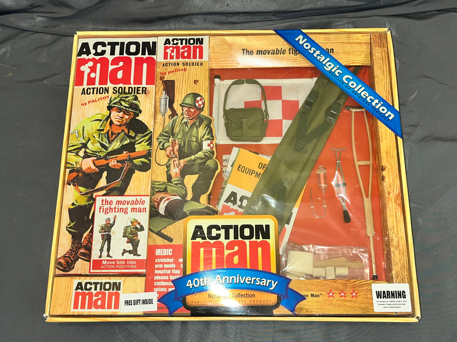 1/6 Scale Vintage Remake GI Joe Action Man Medic Set - NIB Hasbro Palitoy