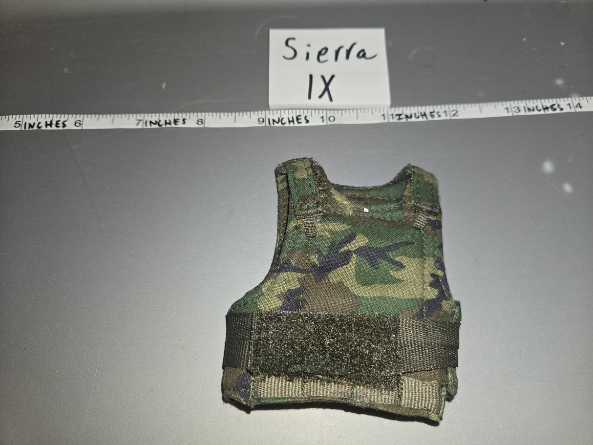 1/6 Scale Modern Era Woodland Body Armor