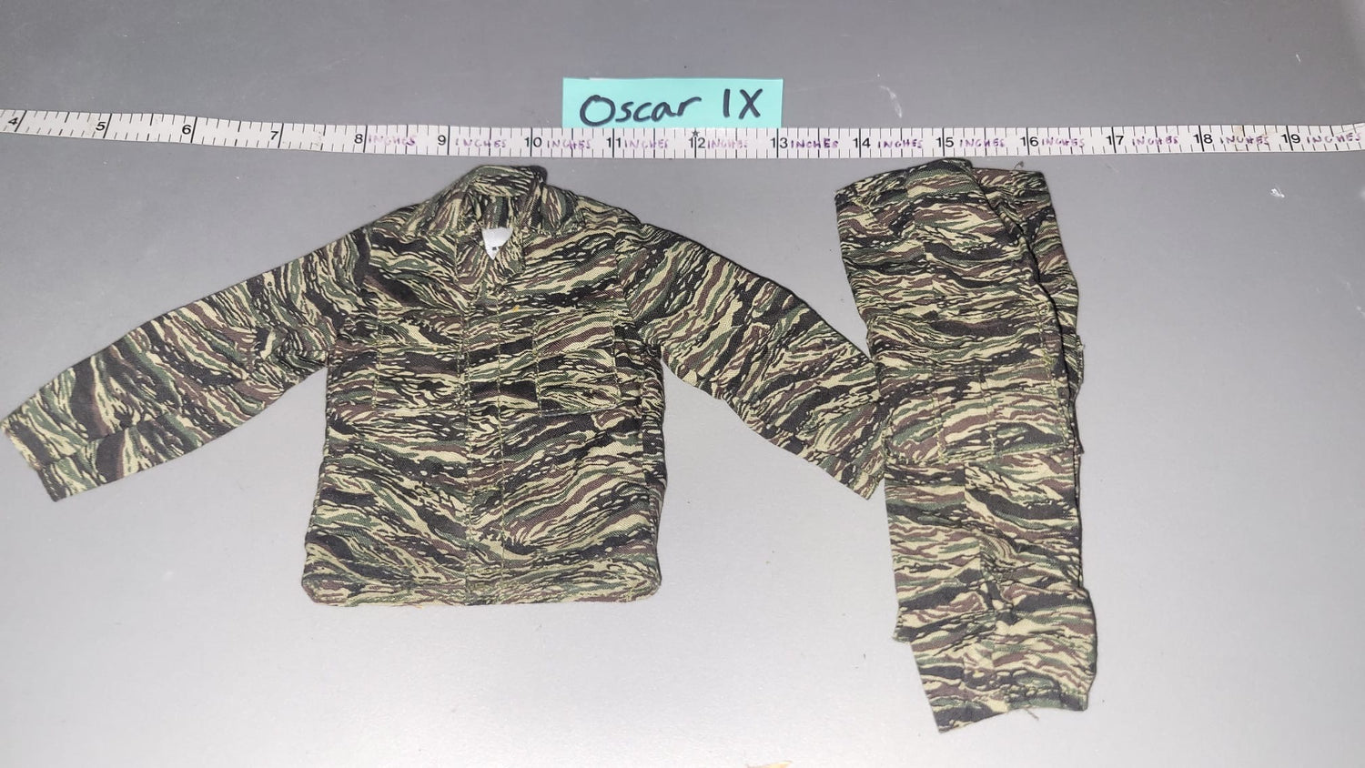 1/6 Scale Vietnam US Tiger Stripe Uniform