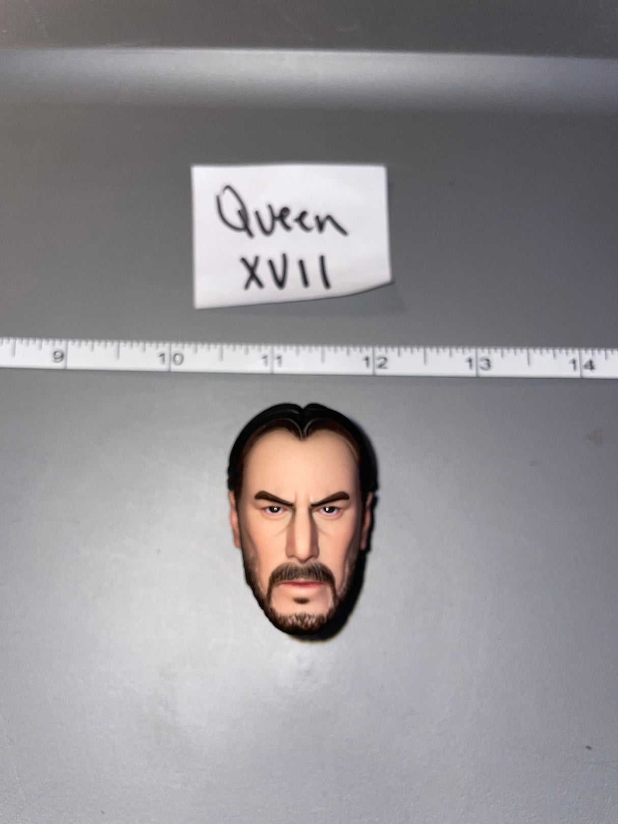 1/6 Scale Modern Era John Wick Head Sculpt - DAM Poker Kingdom Diamond 8 Wick