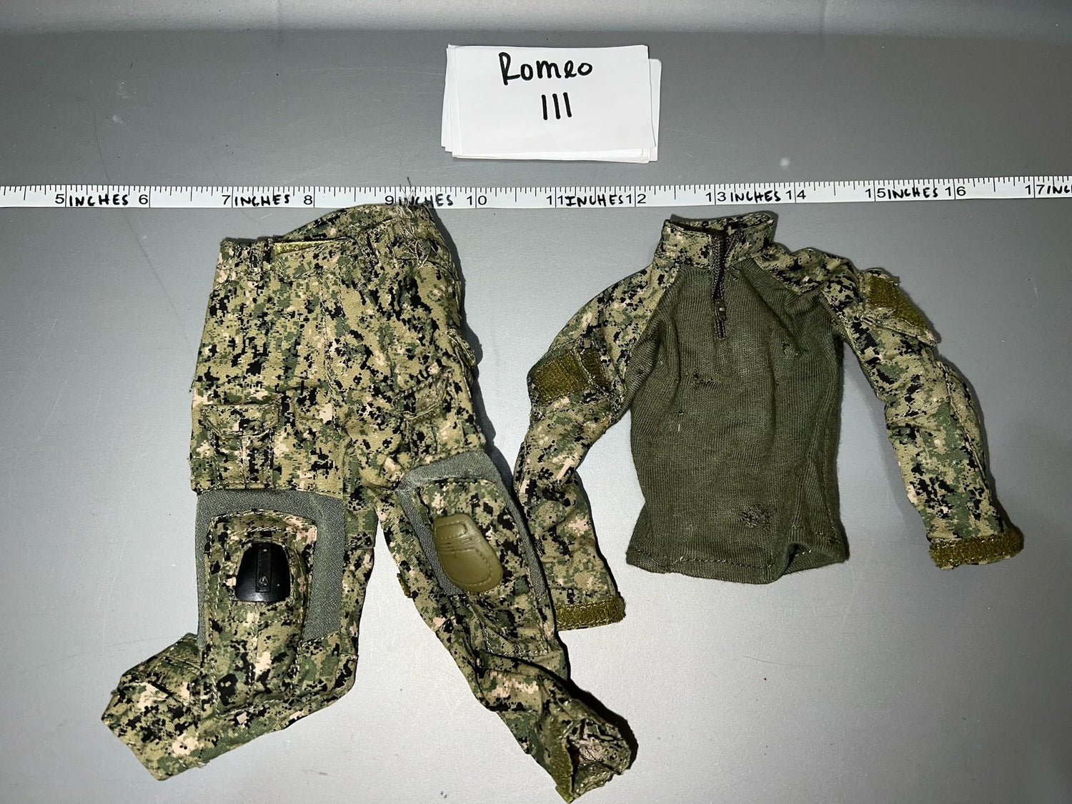 1/6 Scale Modern Navy Camouflage Uniform