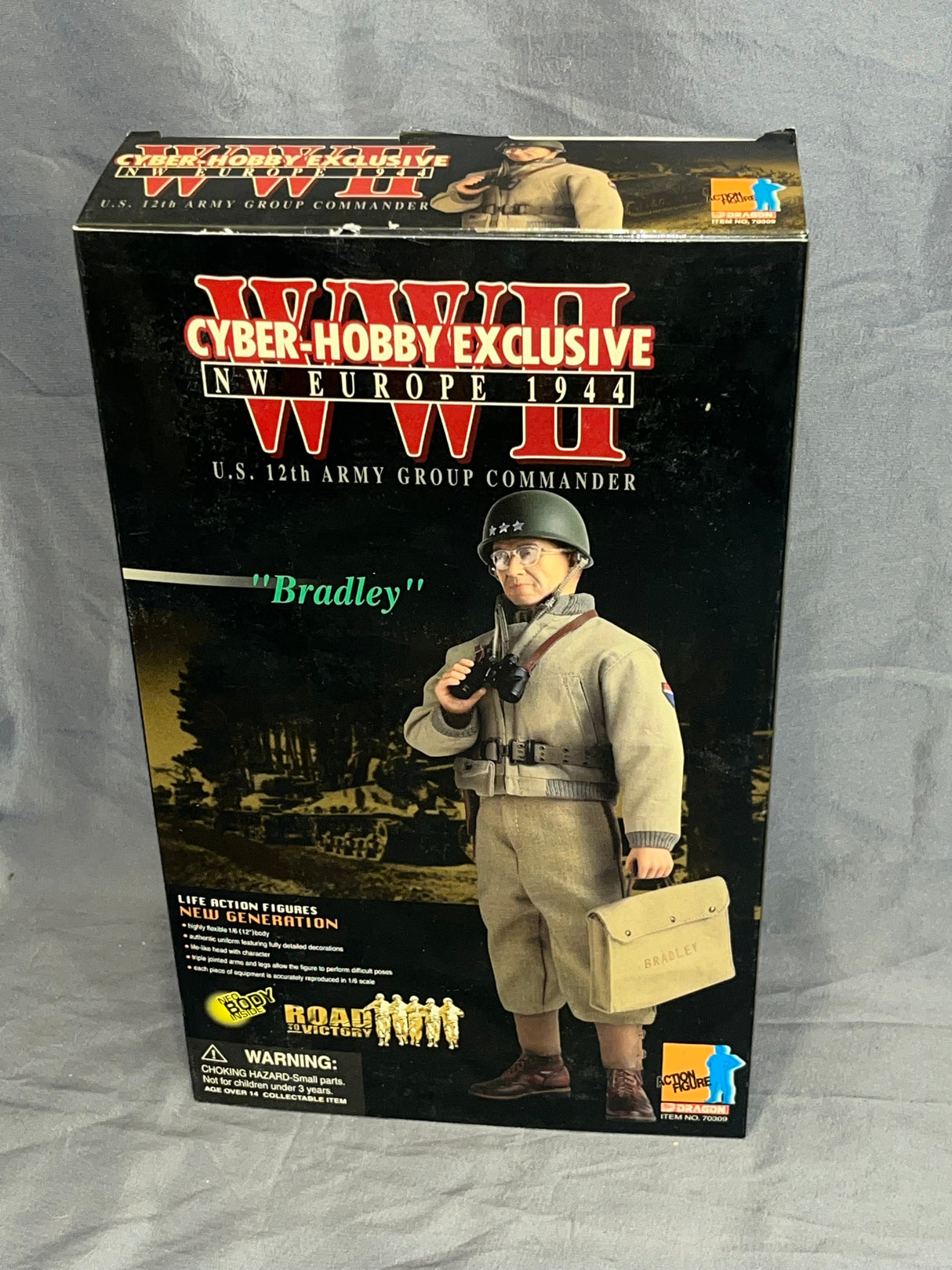 1/6 Scale WWII US General Omar Bradley - Cyber Hobby - NIB Dragon