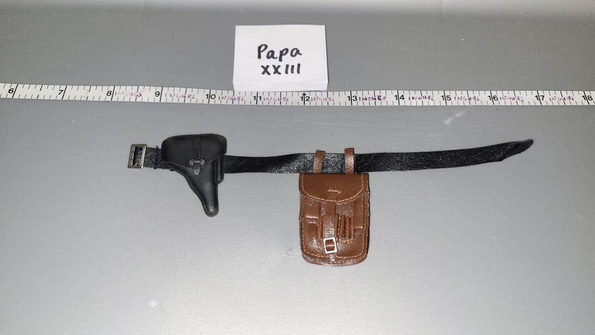 1/6 Scale WWII German Officer Field Gear Lot