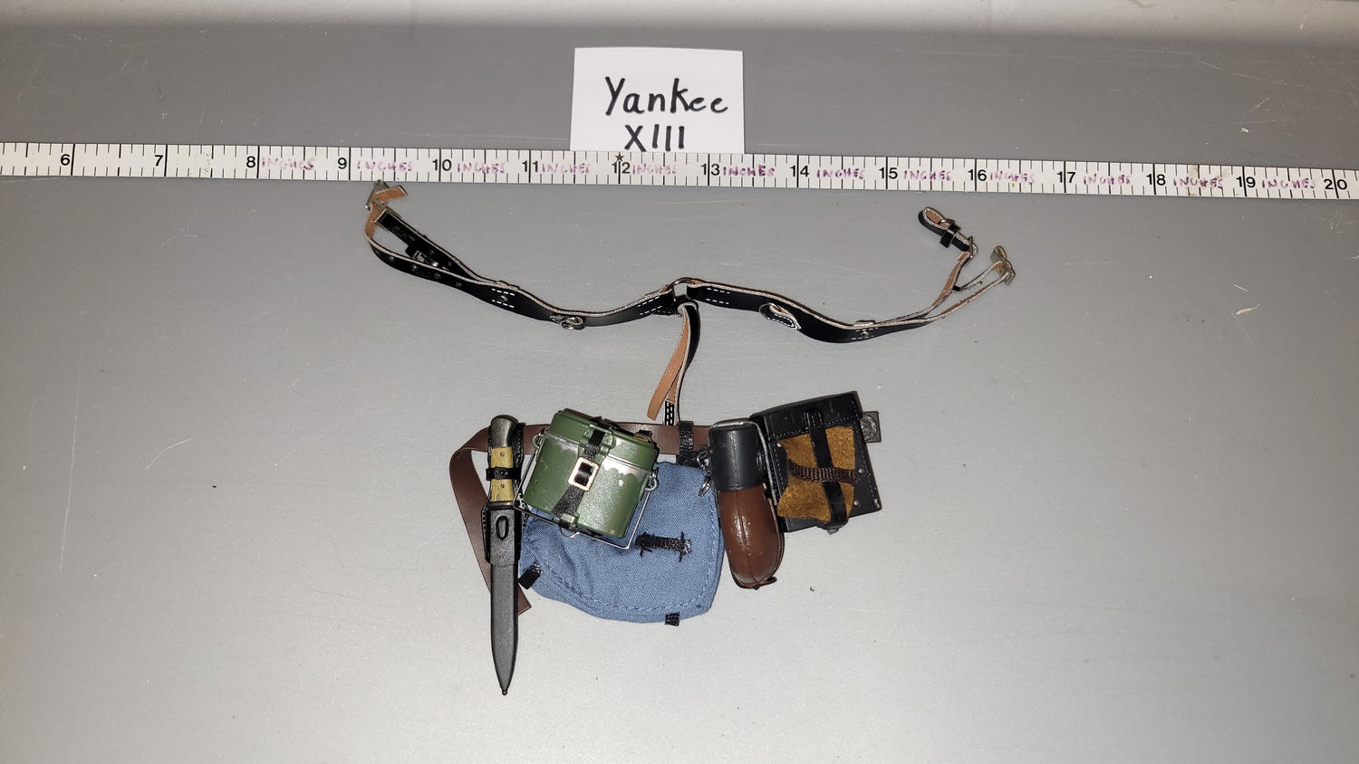 1/6 Scale WWII German Luftwaffe Field Gear Lot