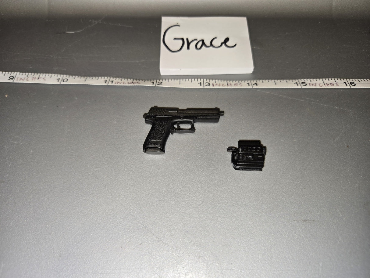 1/6 Scale Modern Era HK USP Pistol with Holster - Grace