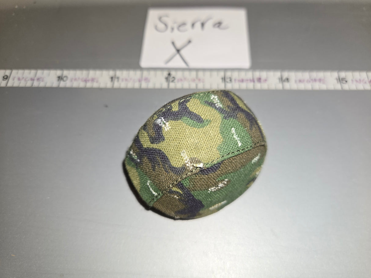 1:6 Scale Modern Metal Woodland Helmet