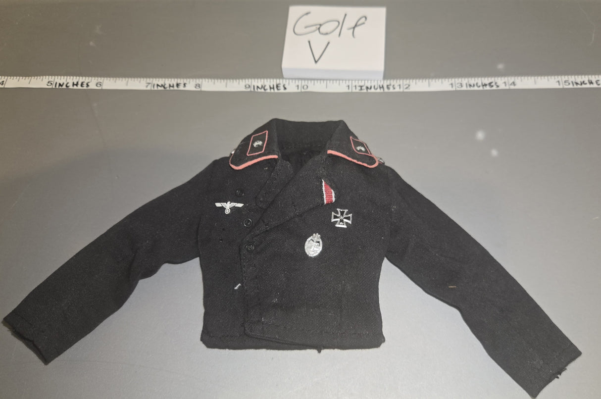 1/6 WWII German Black Tanker Tunic