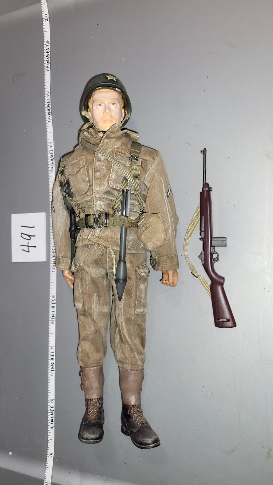 1:6 Scale WWII US Infantry Dressed Figure - Dragon