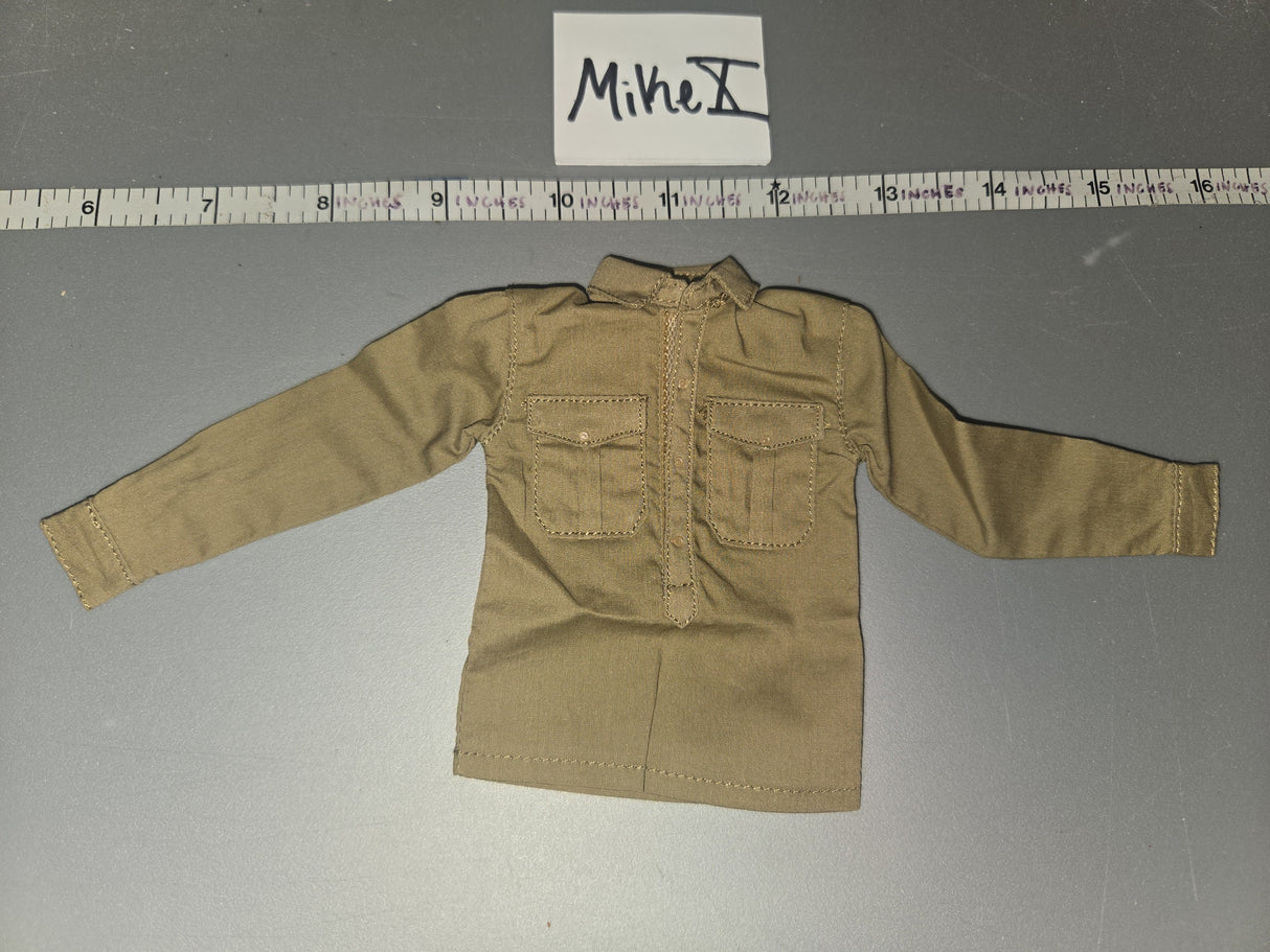 1/6 Scale WWII German Africa Korps Work Shirt - DID