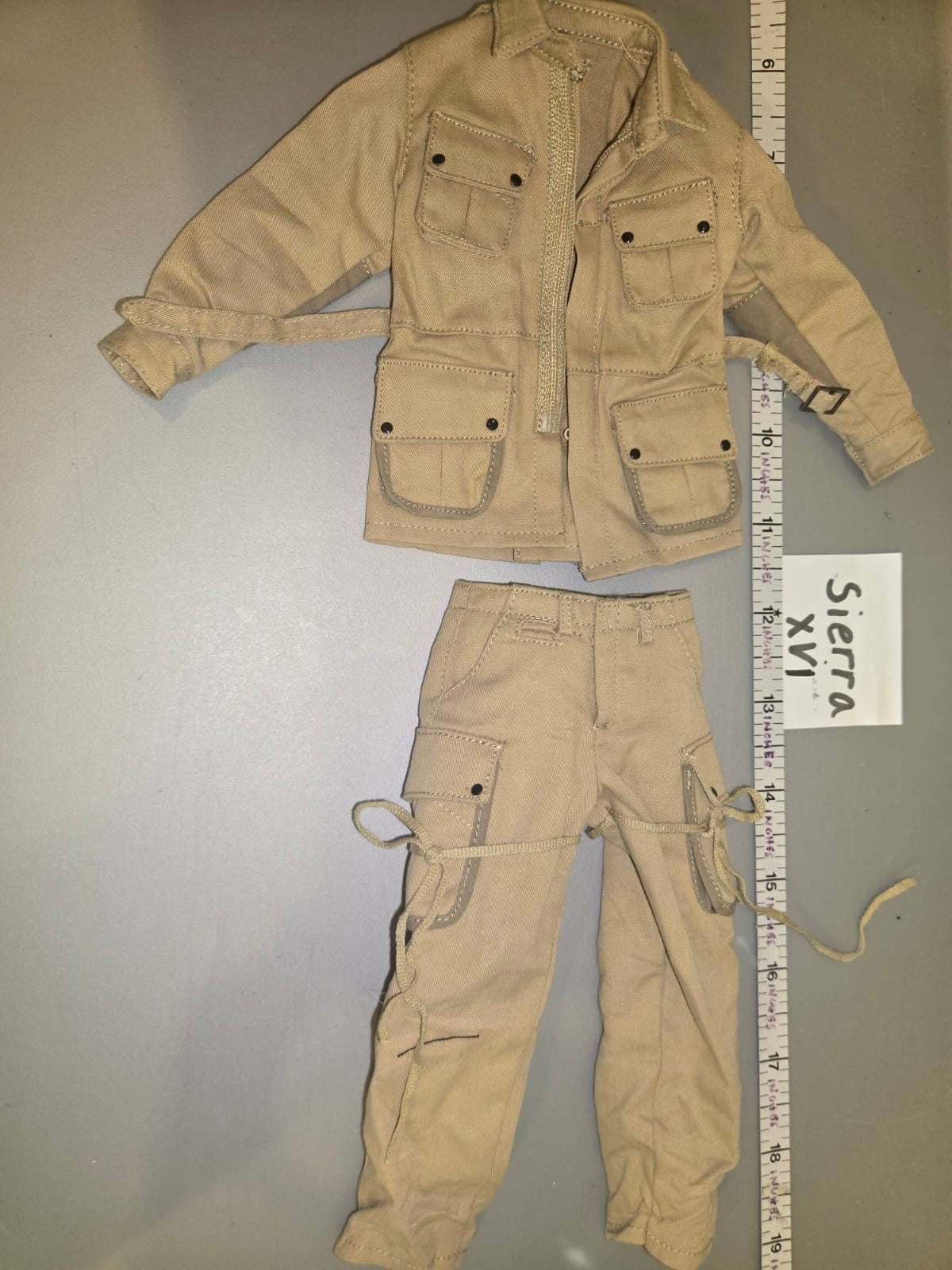 1/6 Scale WWII US  Paratrooper Uniform - Soldier Story