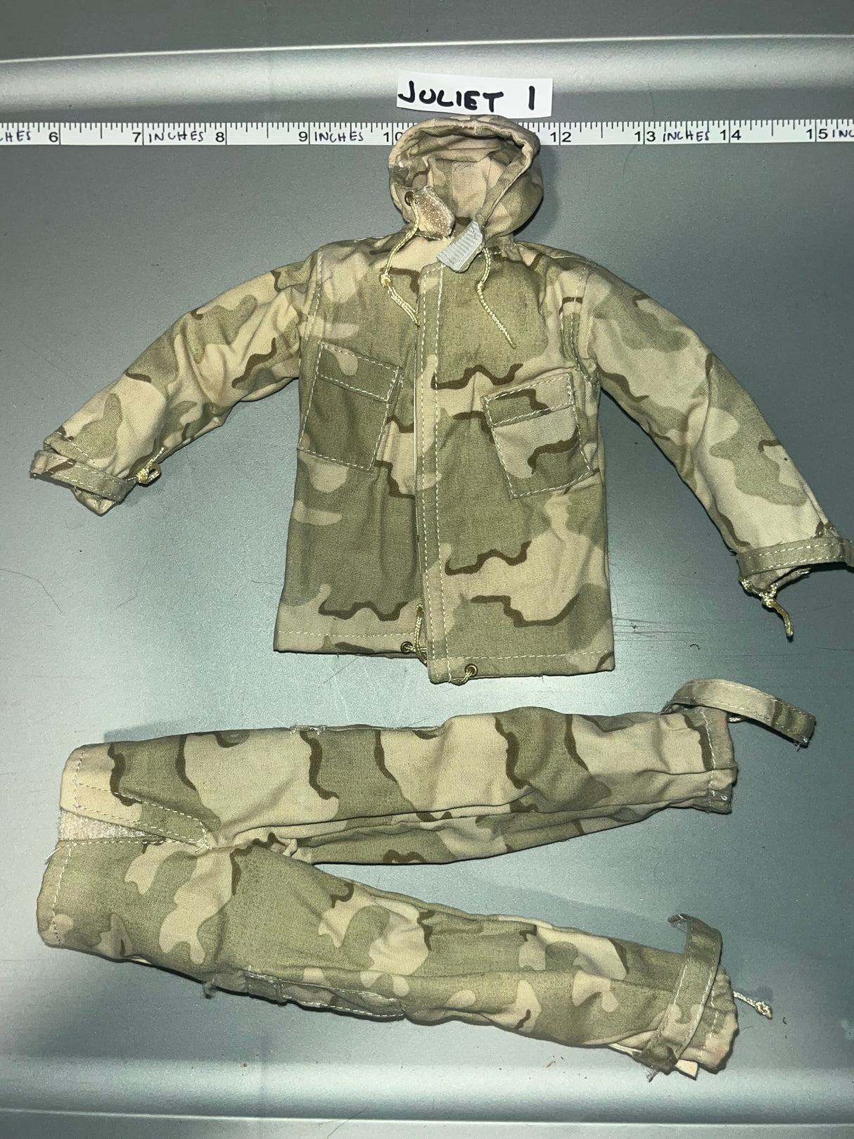 1/6 Scale Modern Era Desert MOPP Chemical Suit Uniform