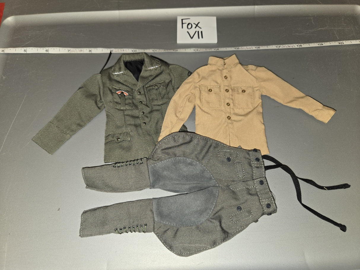 1/6 Scale WWII German Officer Uniform Set - Fox VII