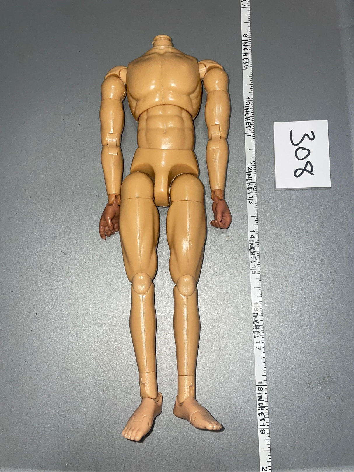 1/6 Scale Nude Dragon Figure