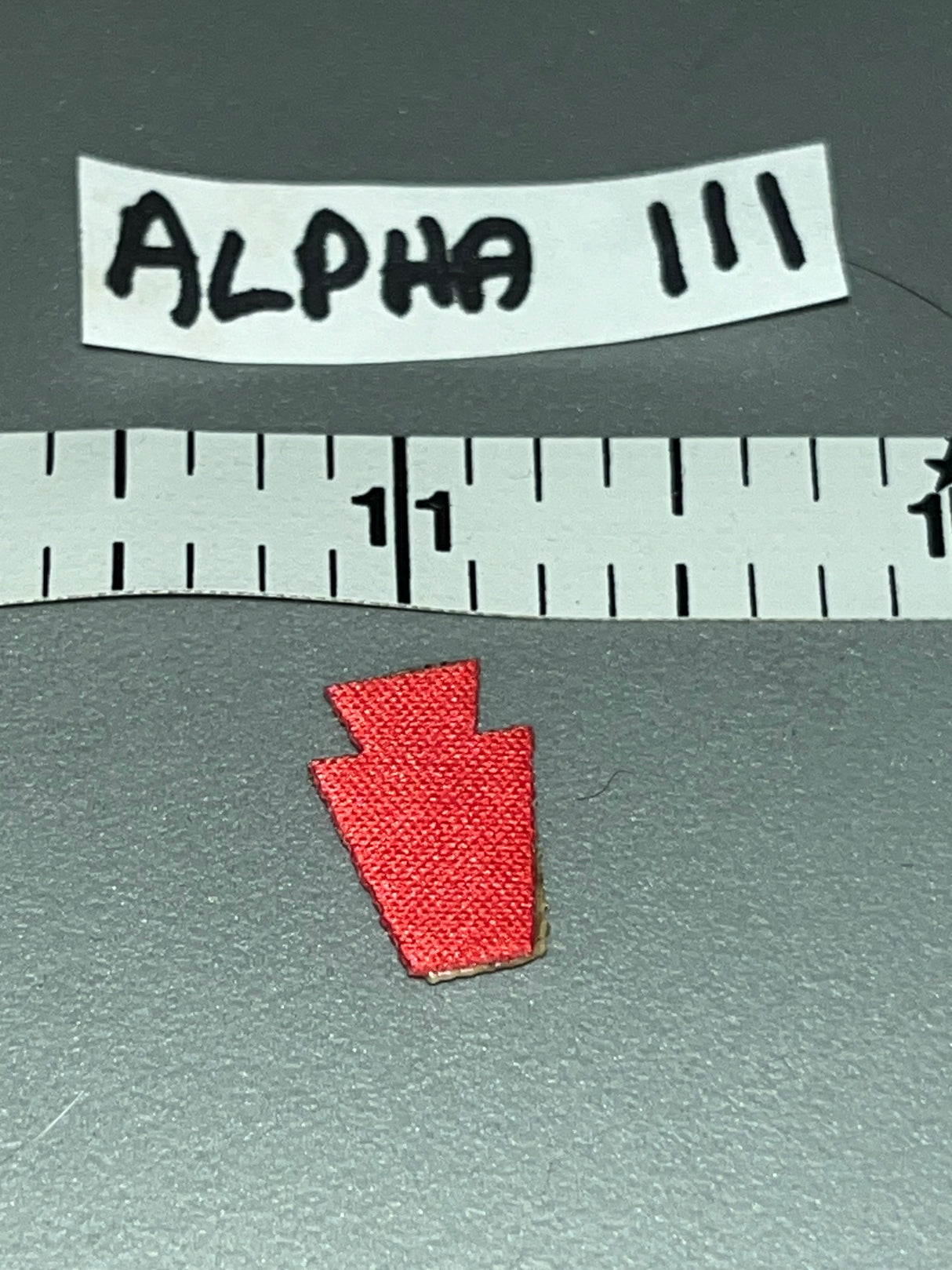 1:6 Scale WWII US Division Patch