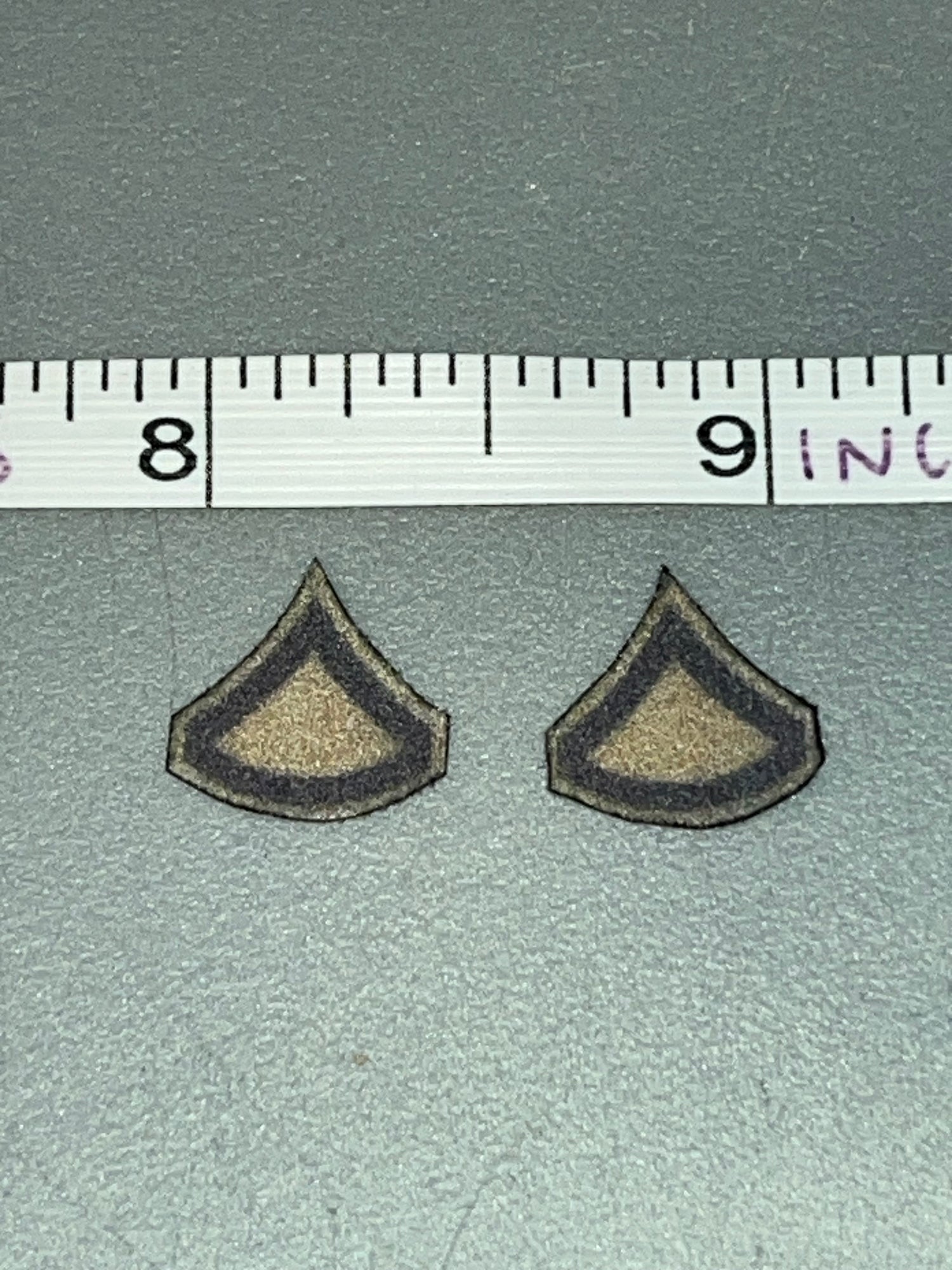 1/6 Scale Vietnam US Rank Patch Set - ZA Exclusive