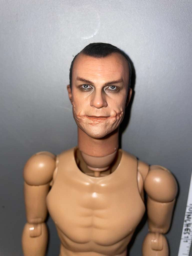 1/6 Scale Nude Figure - Joker Head Sculpt
