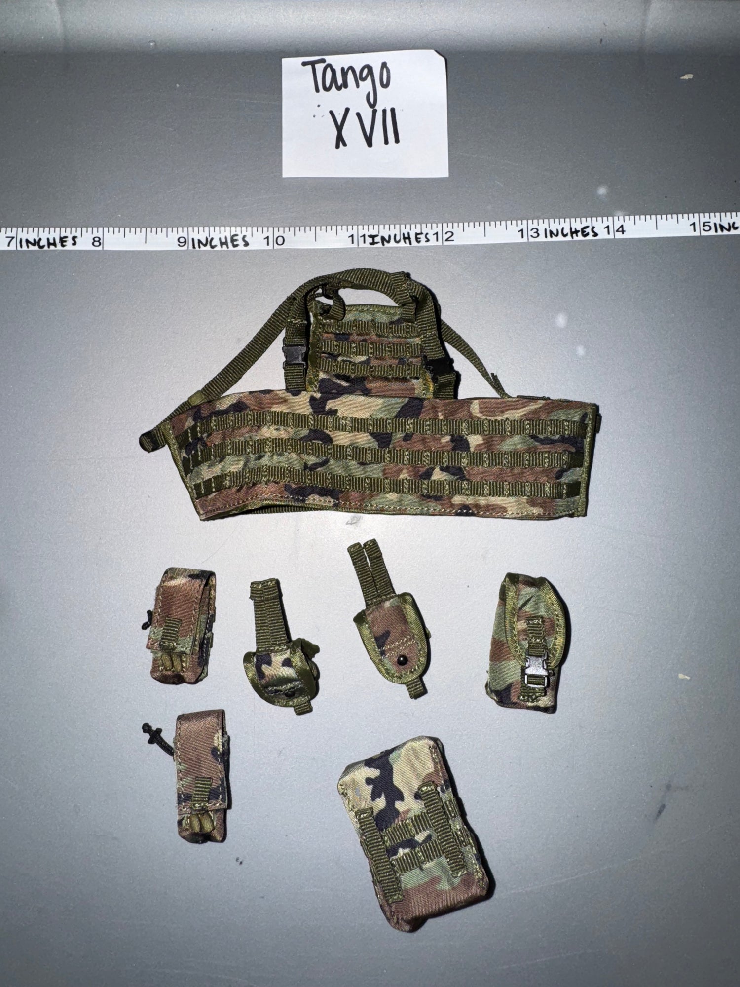 1:6 Scale Modern Era Woodland Chest Rig - DAM