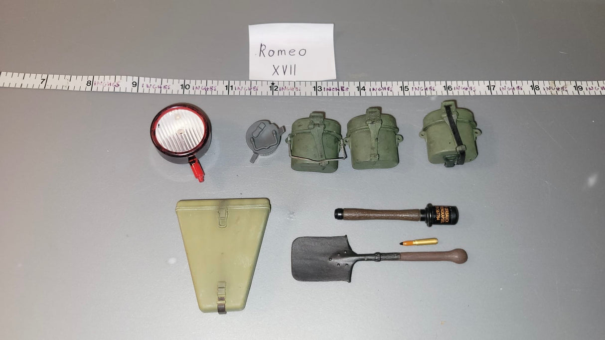 1/6 Scale WWII German Field Gear Lot
