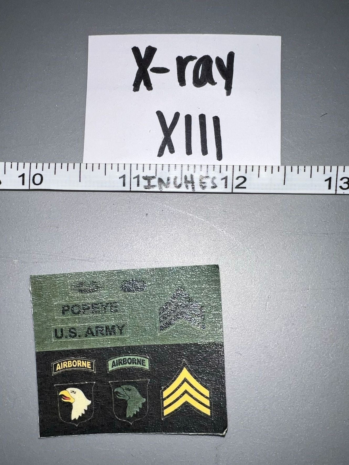 1/6 Scale Vietnam Era US Patch Lot