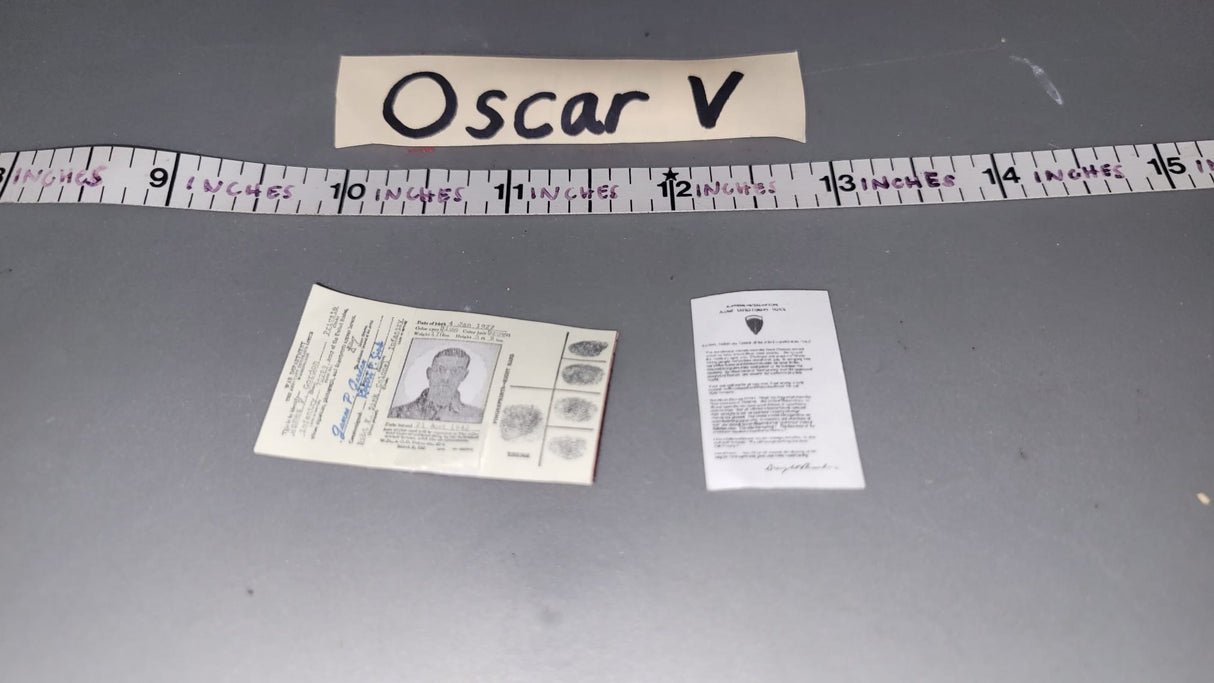 1/6 Scale WWII US Identity Documents