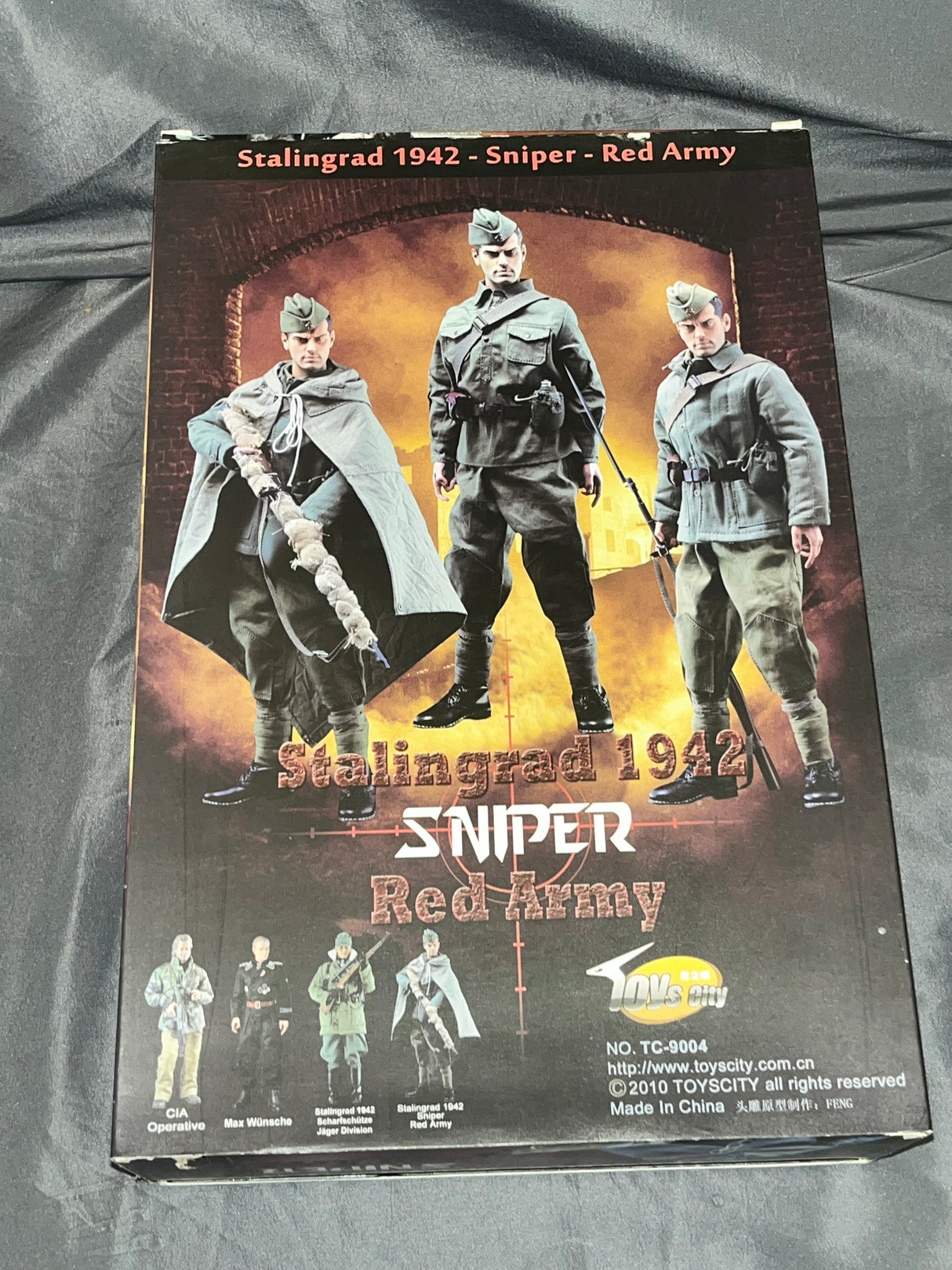 1/6 Scale WWII Russian Sniper - Stalingrad 1942 - Sniper - Red Army - NIB Toys City