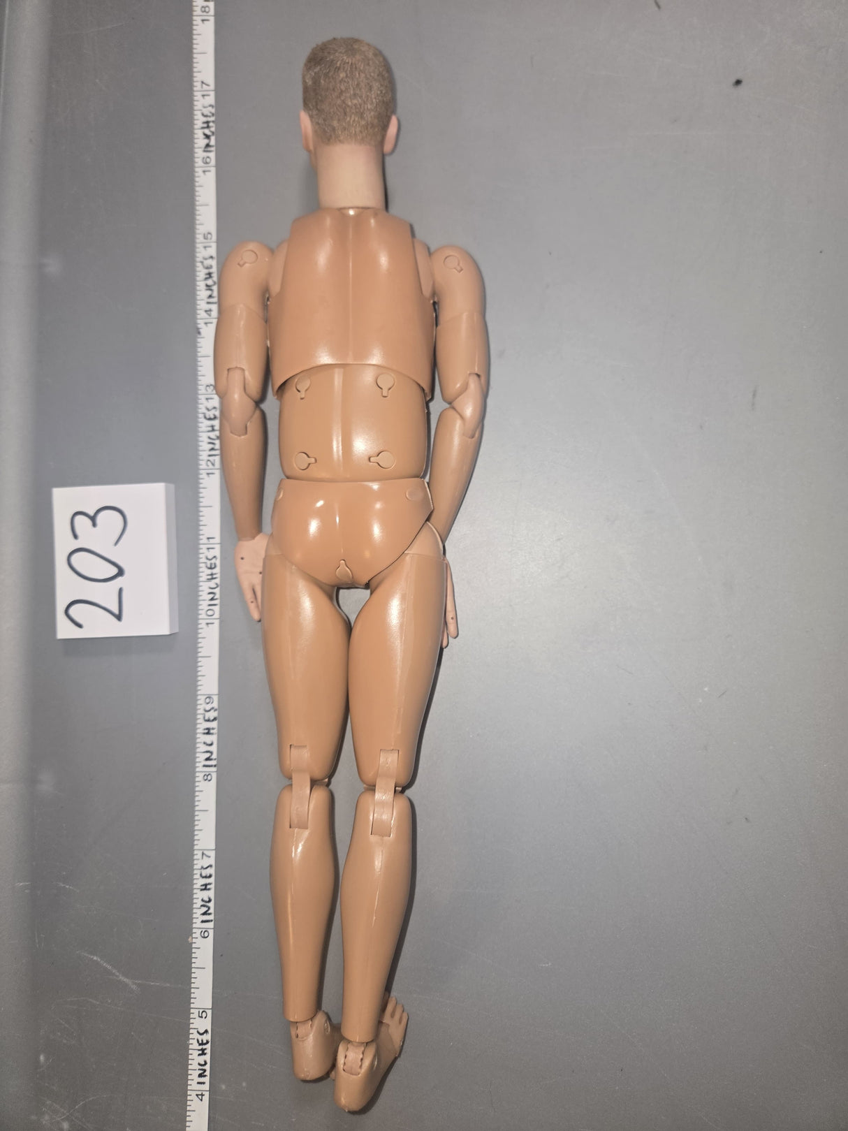 1/6 Scale Nude Basic Figure - DID WWII US Jackson